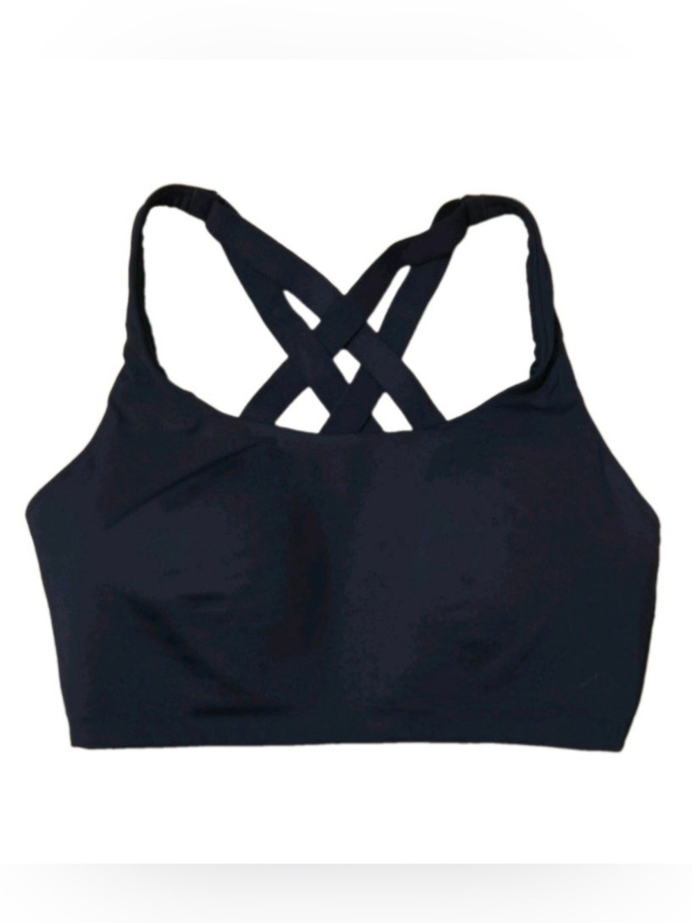 lululemon athletica Black Crisscross Strappy Sports Bra